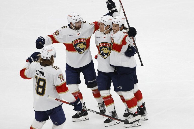 Tour d’horizon de la LNH: les Panthers étourdissent les Bruins pour égaliser la série