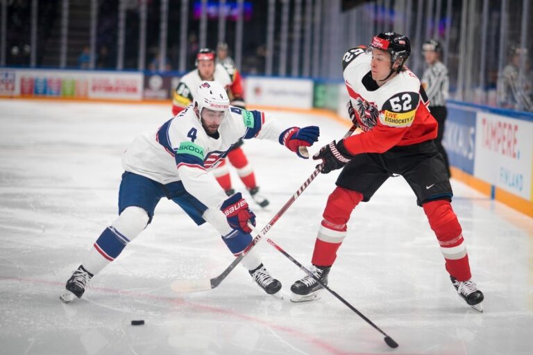 Tour d’horizon des Championnats du monde de l’IIHF : les États-Unis poursuivent un départ parfait, le Canada et la Finlande l’emportent