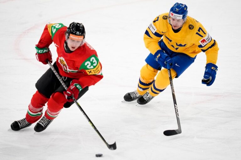 Tour d’horizon des Championnats du monde de l’IIHF : la Suède écrase la Hongrie à Tampere