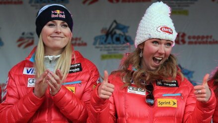 À égalité par des événements improbables, les messages des reines du ski Mikaela Shiffrin et Lindsey Vonn à la star de la WTA deviennent viraux