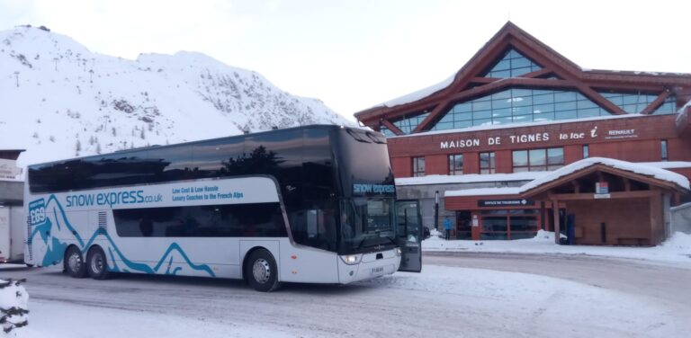 Le bus est de retour vers les Alpes