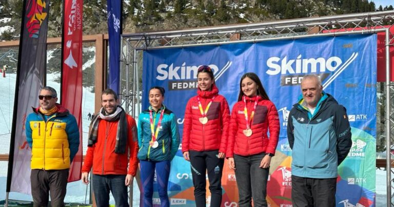Les Aragonais récoltent quatorze médailles à la Coupe d’Espagne de ski de montagne