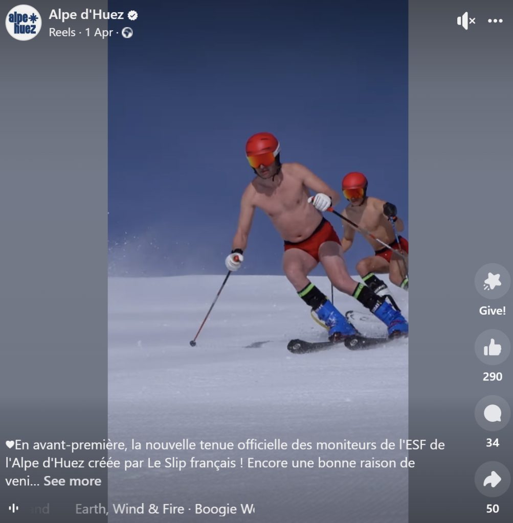 Poisson d'avril de la meilleure station de ski 2024