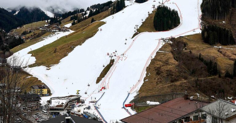 Affrontement de ski : la lutte de Saalbach pour la finale