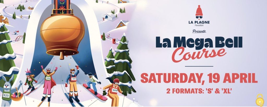 La nouvelle course amusante de Pâques de La Plagne pour tous