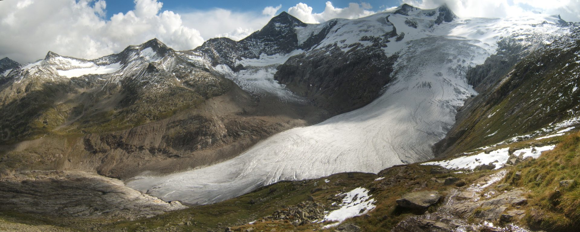 Le glacier de Schlatenkees a gravement reculé au fil des ans. Crédit photo: Wikipedia