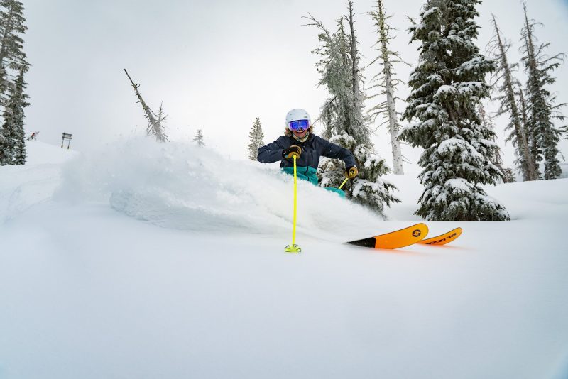 Ski de poudre à sucre
