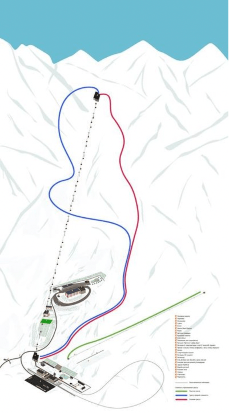 Domaine skiable à distance au Tadjikistan