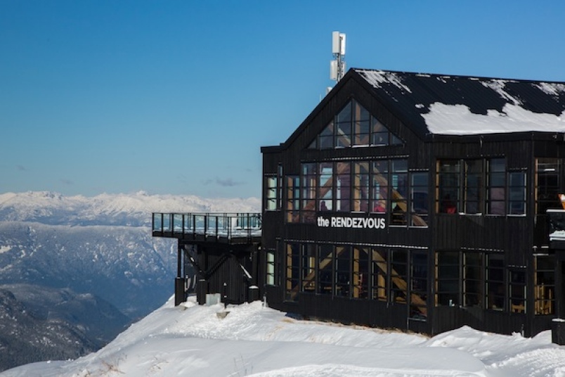 Whistler Mountain Dining, pratique et pittoresque.