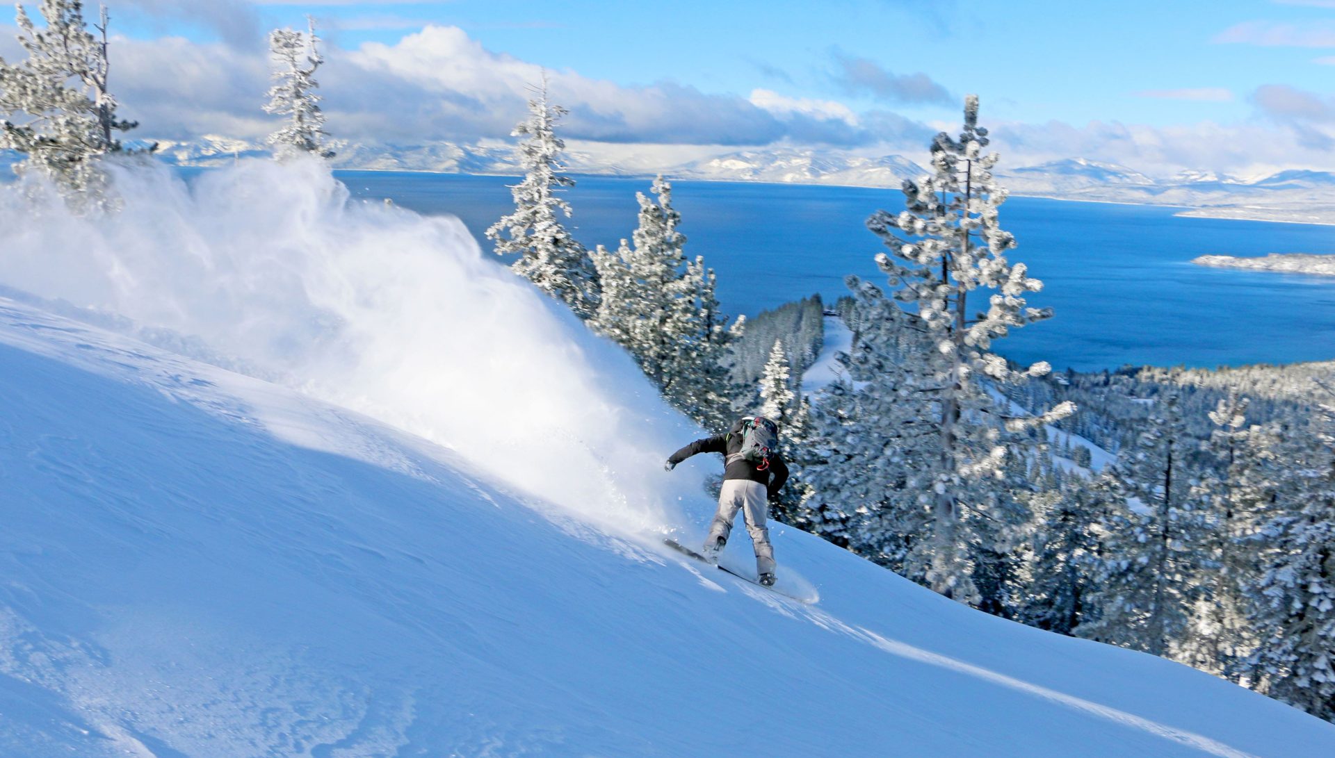 Glades et lac Tahoe