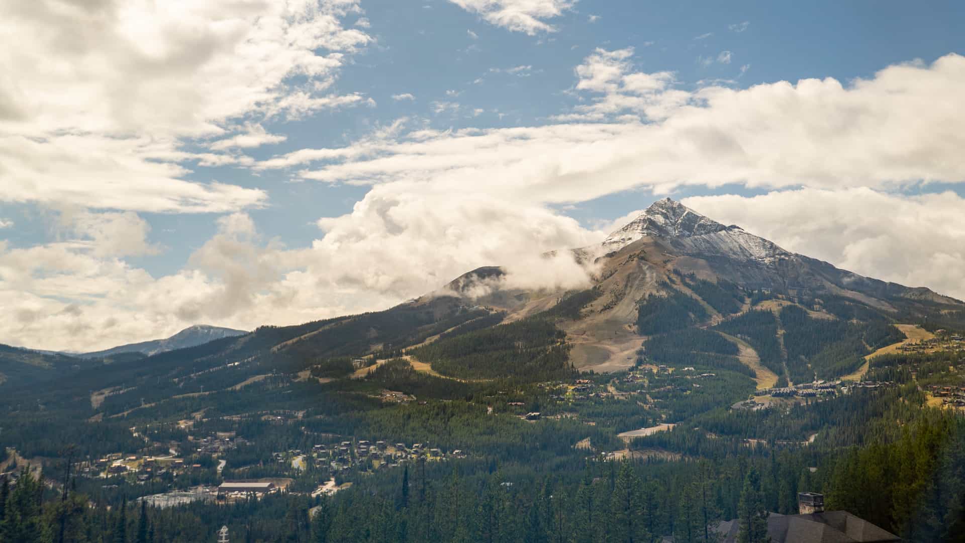 Première neige de la saison à Big Sky Resort, Mt. | Photo: Big Sky Resort