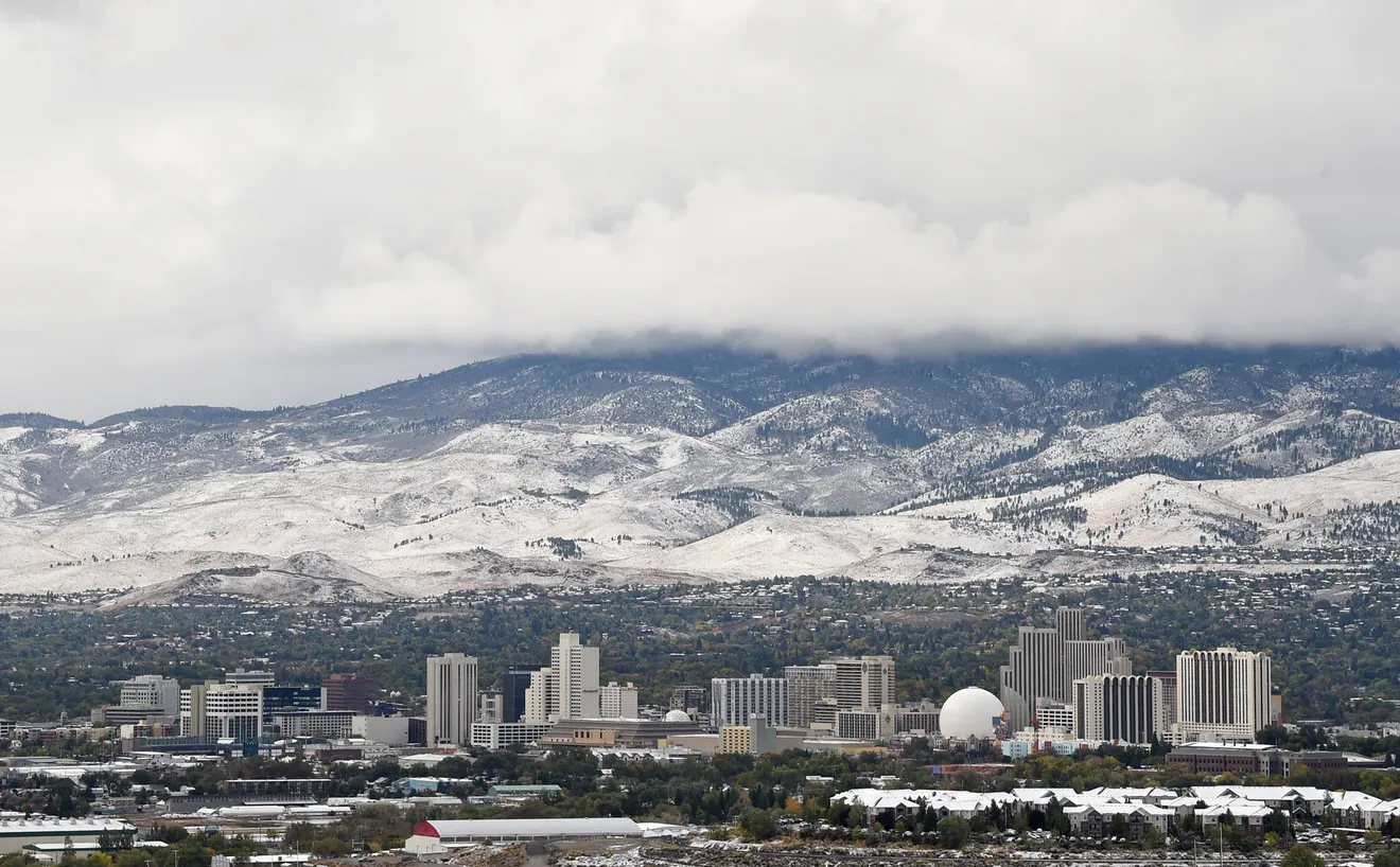 Ville unique de ski et de snowboard de Reno, NV
