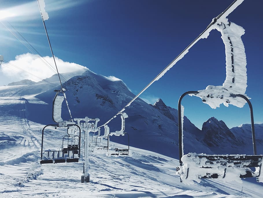 Les télésièges les plus froids d'une station de ski aux États-Unis et au Canada