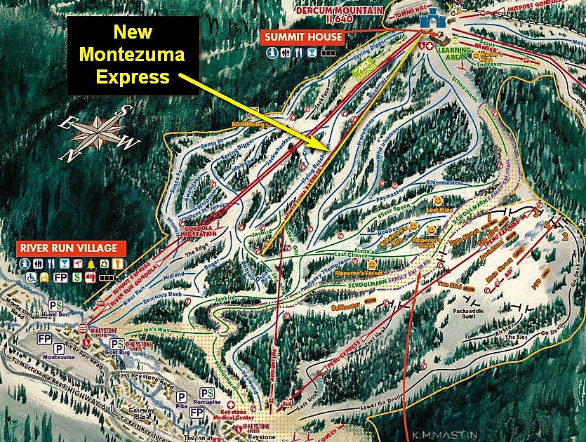 Proposition d'un nouvel ascenseur à grande vitesse Montezuma six pak pour 2017.18
