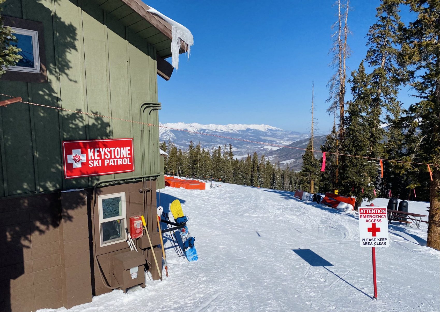 se syndiquer, QG de la patrouille de ski de Keystone Resort