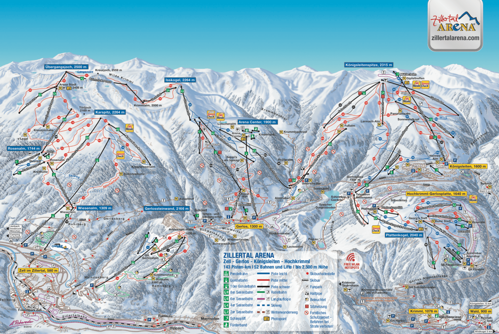 Arène Zillertal à Rohrberg