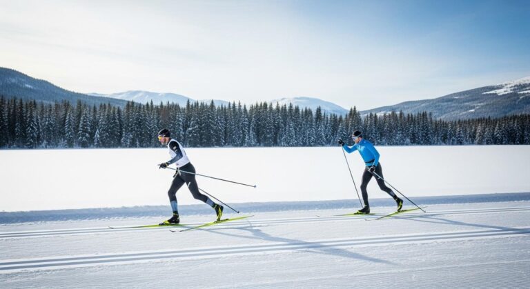Différences entre le ski nordique et le ski de fond