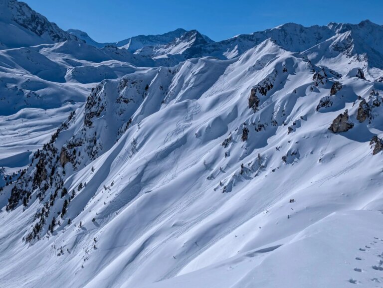 Les Arcs, France, Reportage : Dernier run du voyage… 22 jours de poudreuse d&rsquo;affilée ici !