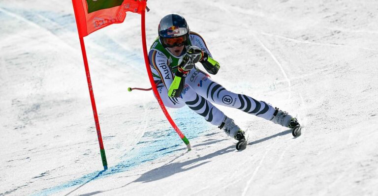 Super-G à Soldeu : Emma Aicher gagne, Ricarda Haaser chute gravement
