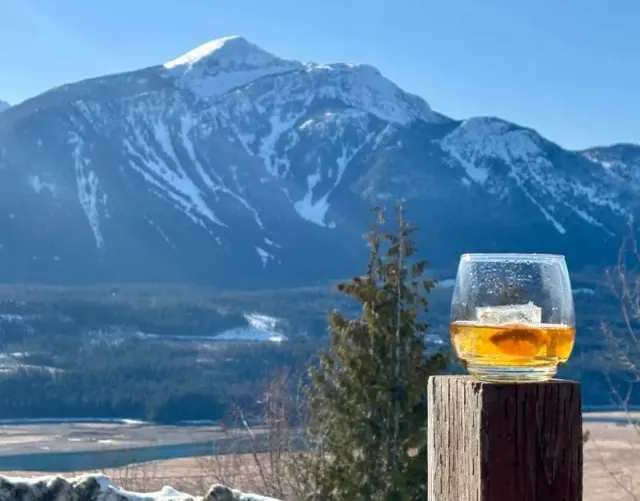 Après sur le pont à Revelstoke