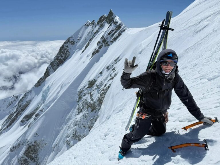 La légende du guide de Chamonix, Ross Hewitt, partage une évasion étroite d&rsquo;une avalanche sur le Skyway du Monte Bianco, en Italie, qui l&rsquo;a laissé avec un bassin brisé