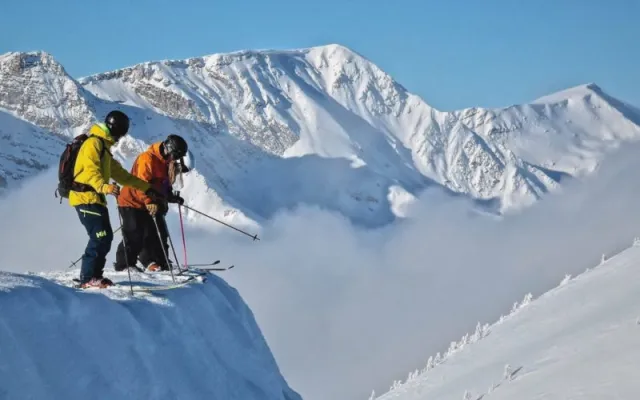 BC, kicking horse, journée de poudreuse
