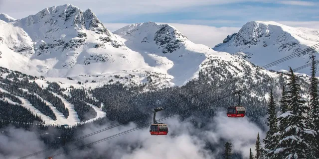 Peak 2 Peak Télécabine Whistler Blackcomb