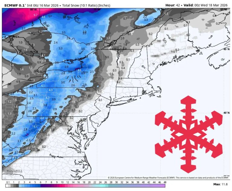 Prévisions SnowBrains : pluie et neige venteuses pour le nord-est jusqu&rsquo;à mardi