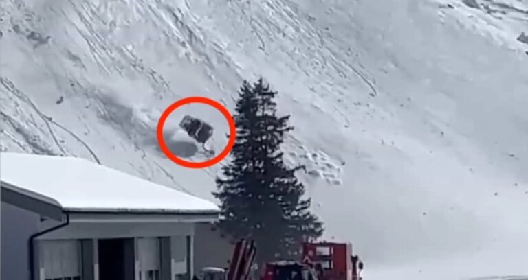 (VIDÉO) Une personne est morte après le détachement et l&rsquo;accident d&rsquo;une gondole dans la station de ski du Titlis en Suisse