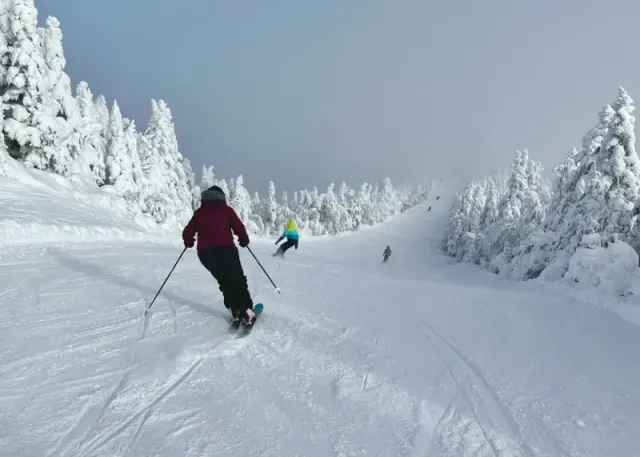 Smugglers' Notch, c'est le coup de foudre. | Crédit : Caleb Cessler