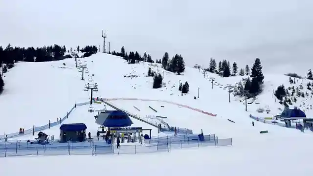 Conditions du bassin Bogus le 16 mars 2026. | Photo de : Bogus Basin