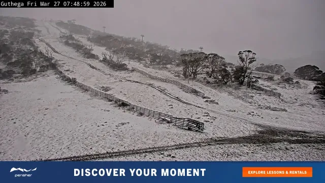 Neige de mars en Australie