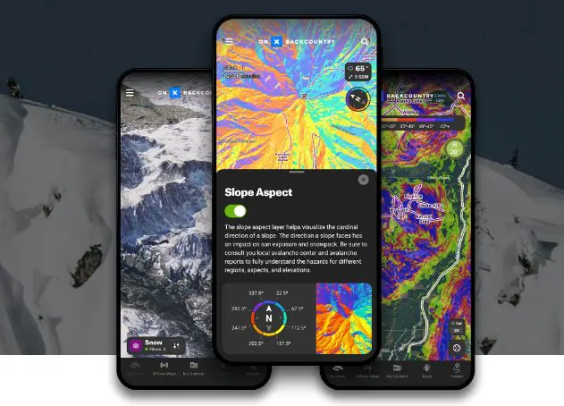 Comment planifier de meilleures randonnées à ski avec l'application onX Backcountry | Image : onX Backcountry