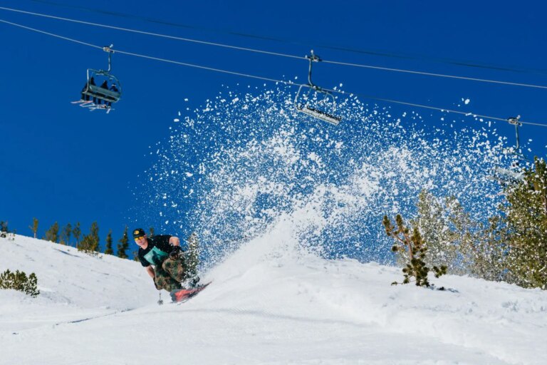 Eagle Lodge est terminé pour l&rsquo;année, mais la deuxième saison de Mammoth Mountain, en Californie, ne fait que commencer