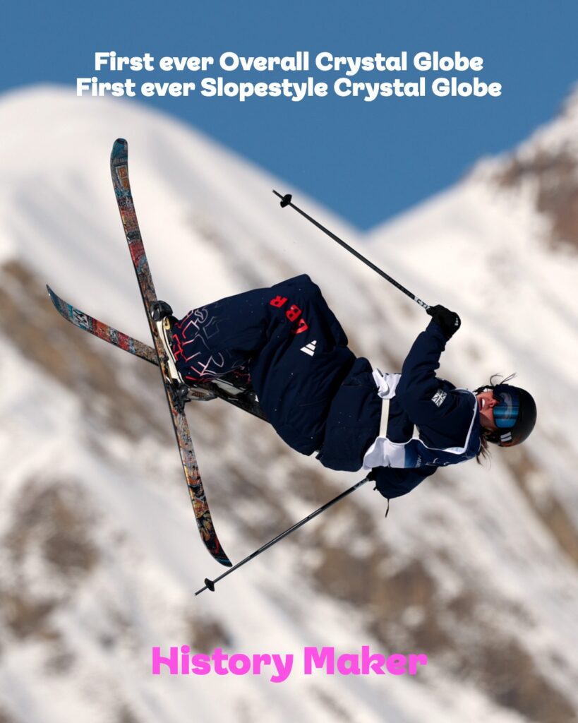Kirsty Muir collectionne la tournée de Coupe du monde Park and Pipe 25-26 et remporte le Big Globe