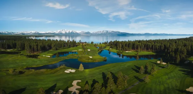 Terrain de golf à Edgewood Resort