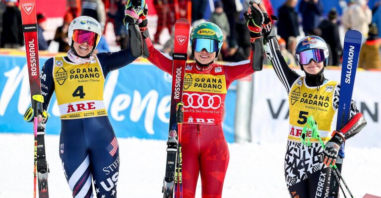 « Soulagement et pure joie » : 5e victoire de la saison et boule de cristal du slalom géant pour Scheib