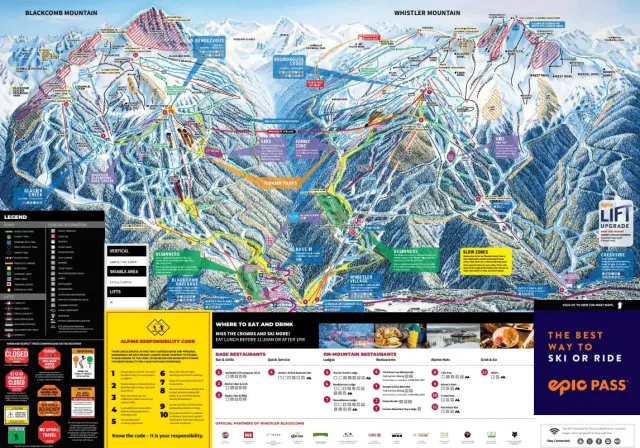 Carte de Whistler