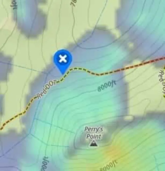 Rapport officiel des avalanches de Castle Peak