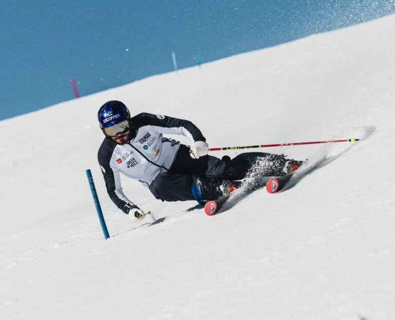 Le skieur français Cyprien Sarrazin reprend l&rsquo;entraînement 16 mois après un accident quasi mortel