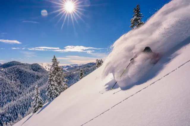 Montagne chauve, Sun Valley Resort, Idaho. | Photo de : Sun Valley Resort