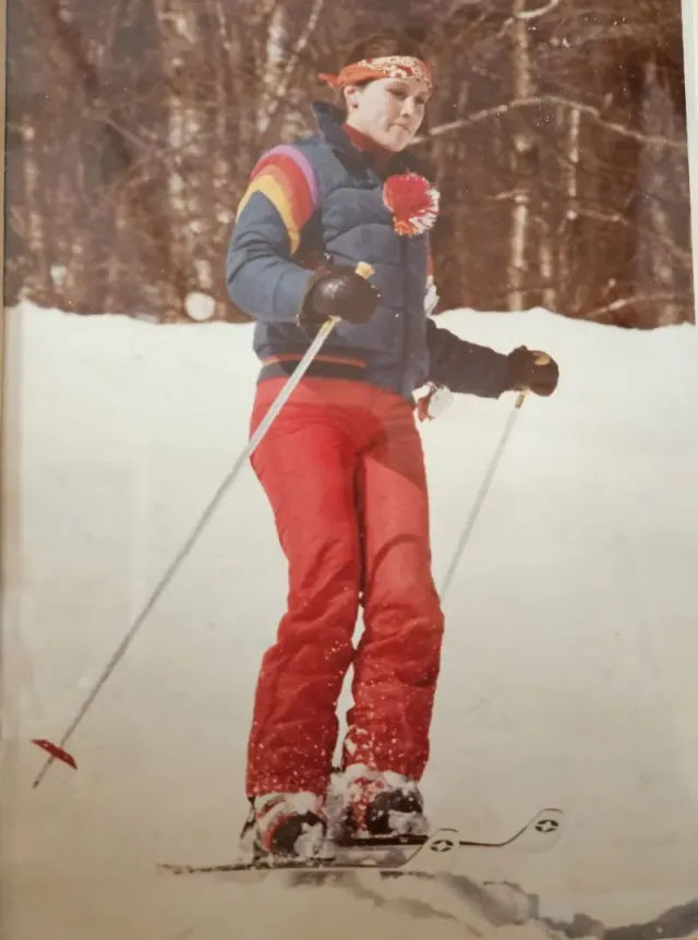 Skieur bandana 1977