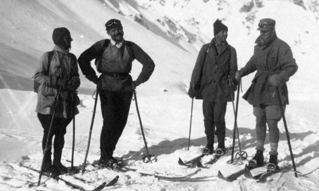 Tendances de la mode du ski en 1920