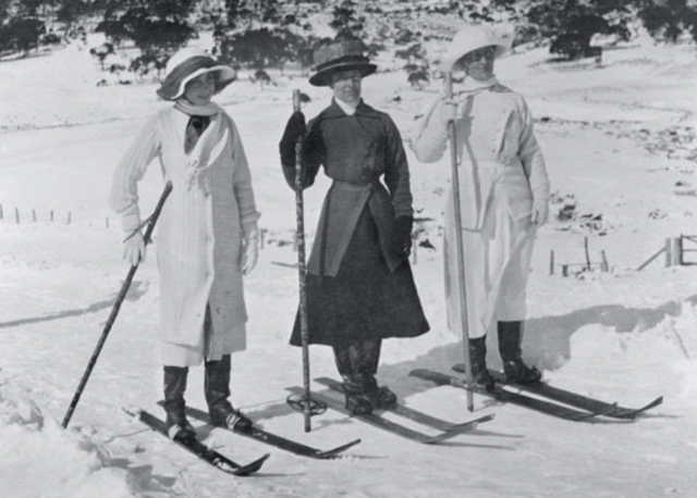 Mode de ski de 1910