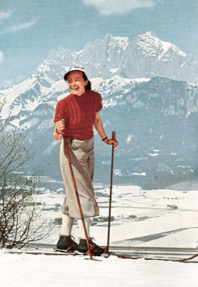 La mode du ski des années 1930