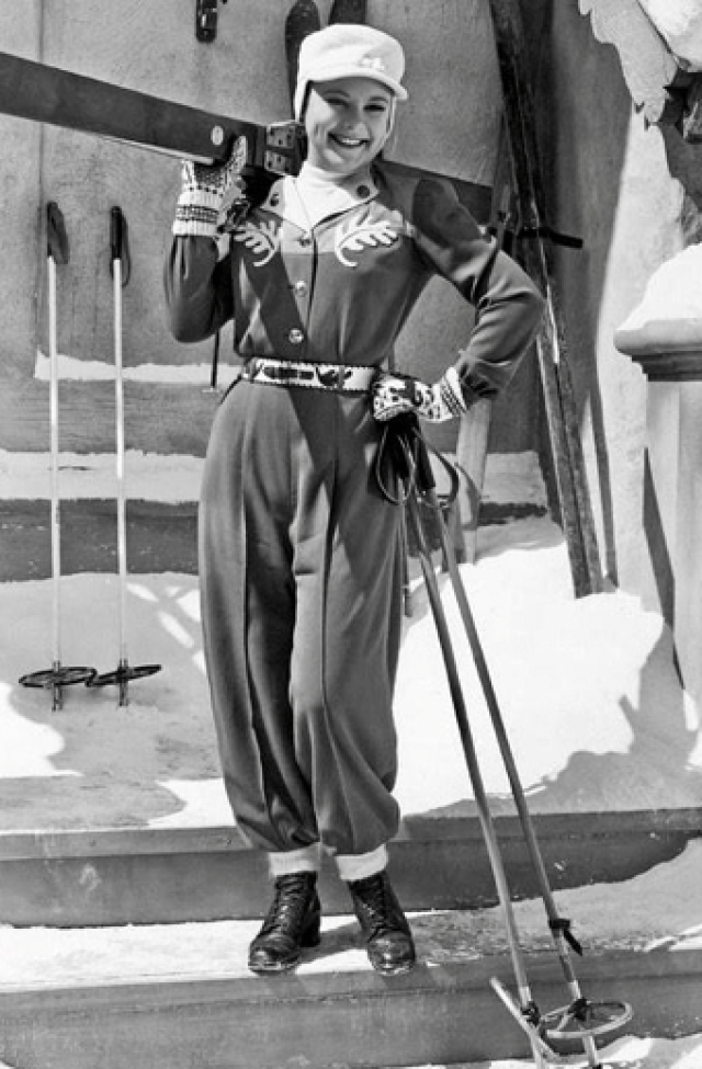 Mode ski 1940