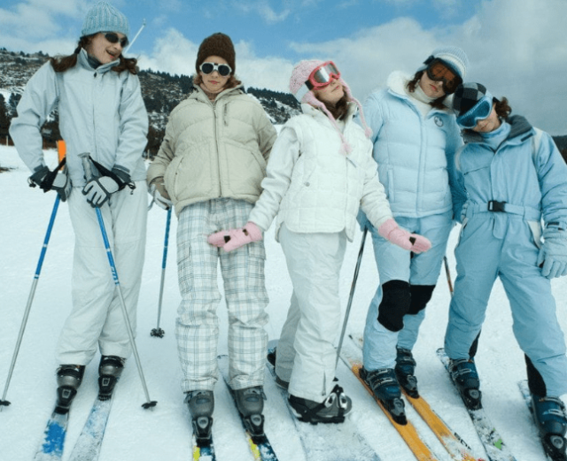 Tendances vêtements de ski 2000