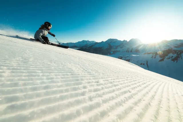 Velours Côtelé Ski Courchevel