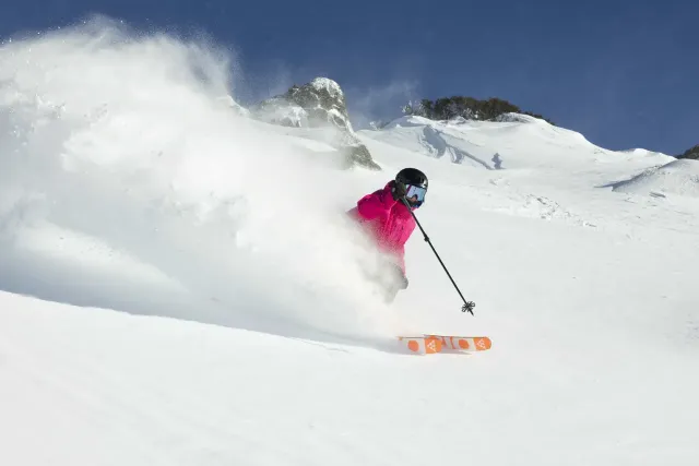 Journée de poudreuse à Perisher, Australie.