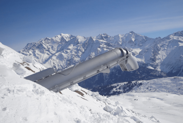 Gazex, Contrôle des Avalanches Télécommandé